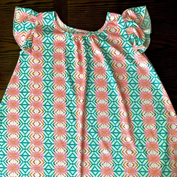 DotDotSmile swing dress, EUC, girls sz 7 - Picture 1 of 4